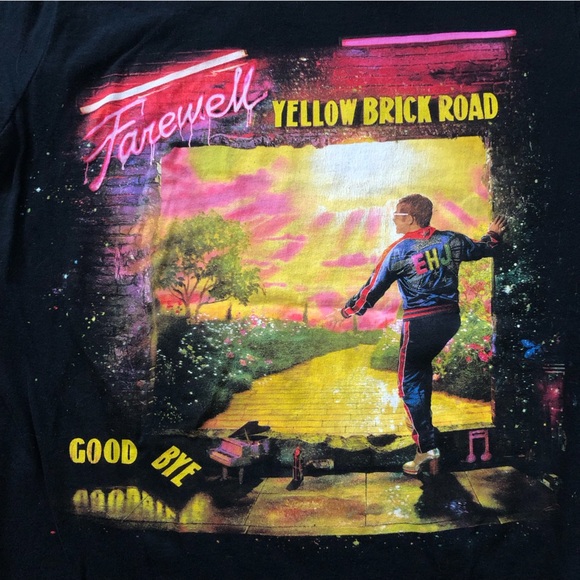 Elton John Farewell Yellow Brick Road 2019 US Tour with Dates Size S - Picture 4 of 7